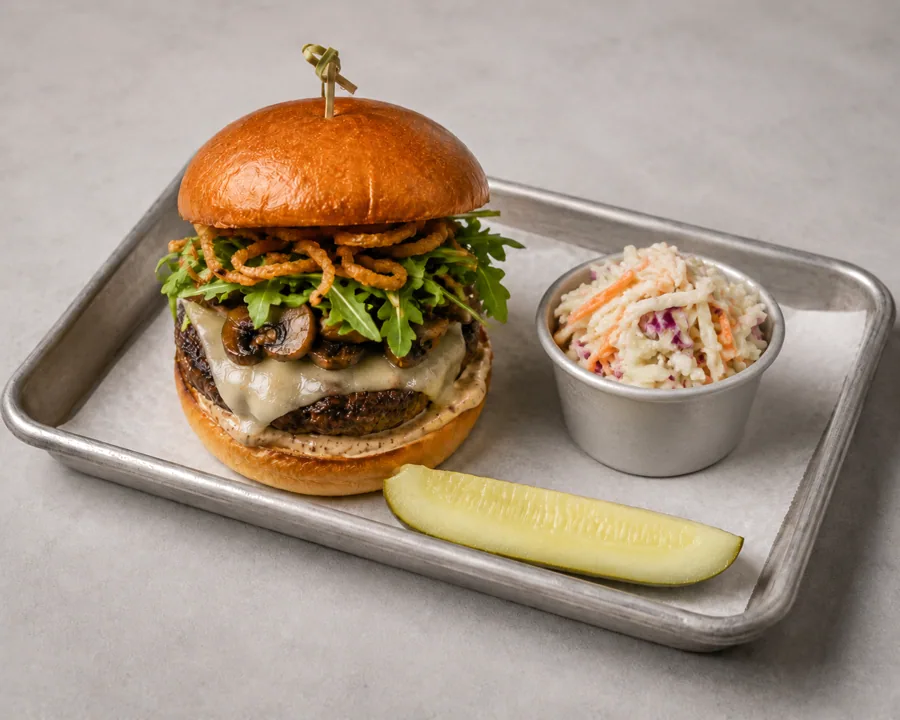 Truffle Mushroom & Havarti Burger